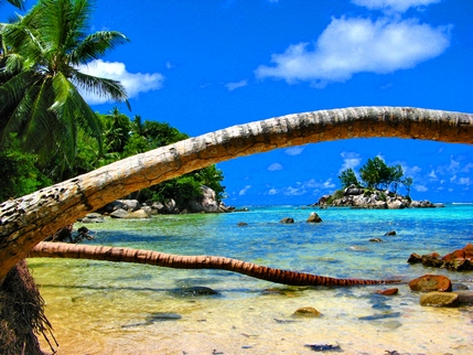 Vietnamese beach view